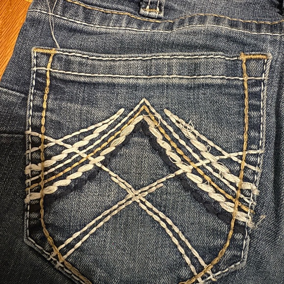 Ariat Real Denim Women's Medium Blue Jeans - Picture 2 of 5